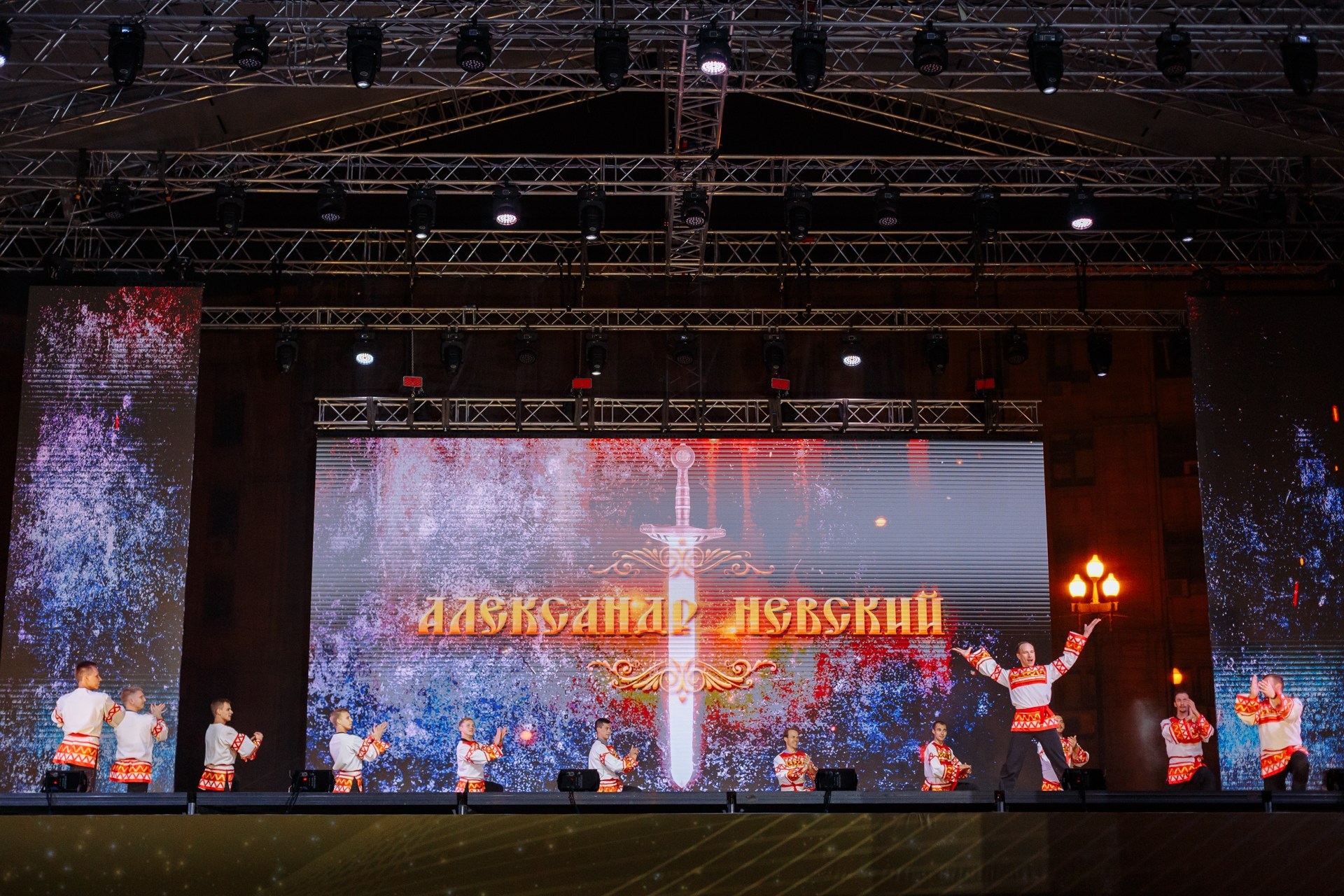 Музыкальное мультимедийное шоу «Великий Князь Александр Невский» (г. Волгоград)